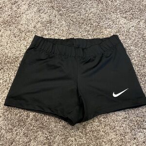 Nike Women's Black Athletic Shorts, Size M